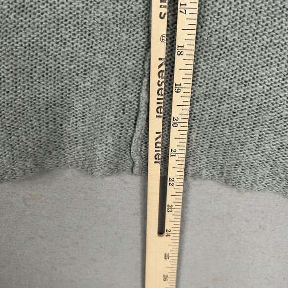 Wooden Ships Sweater Womens Extra Small Gray Mohair Wool Minimal Quiet Luxury - Picture 11 of 12